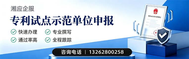 聊城专利试点示范单位申报服务