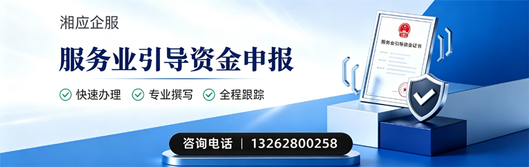聊城服务业引导资金申报服务