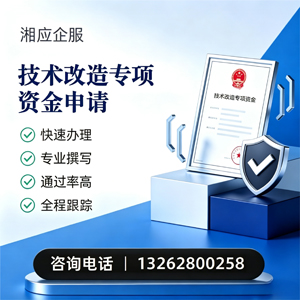 聊城技术改造专项资金申报服务